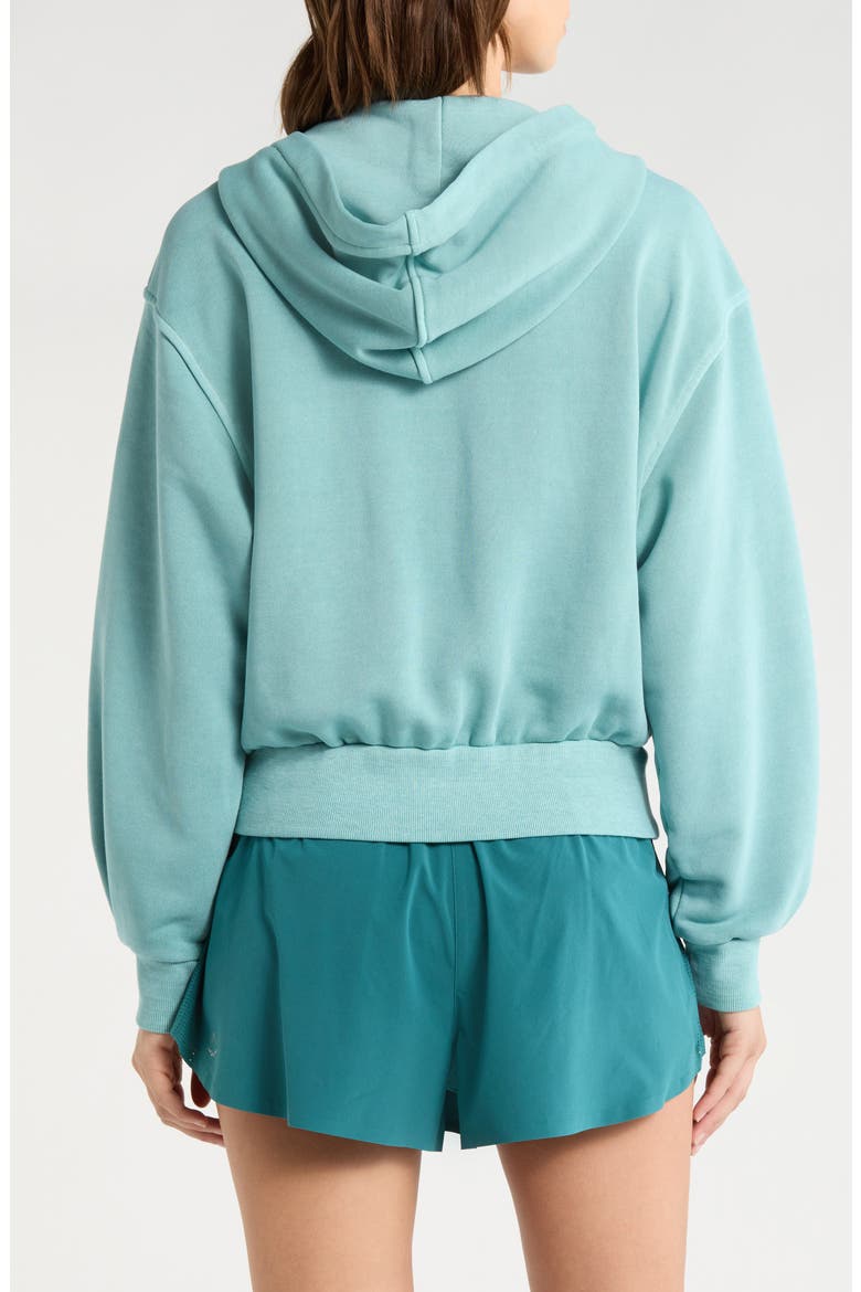 Fade Out Full Zip Hoodie, Alternate, color, WASHED TEAL SEA