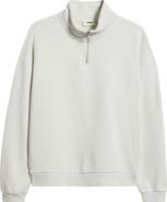 Elwood Oversize Core Quarter Zip Sweatshirt