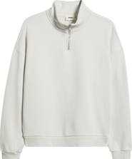 Elwood Oversize Core Quarter Zip Sweatshirt