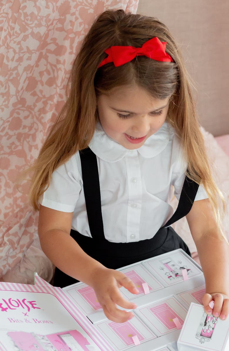 Bits & Bows Eloise Signature Bow Headband, Alternate, color, Red