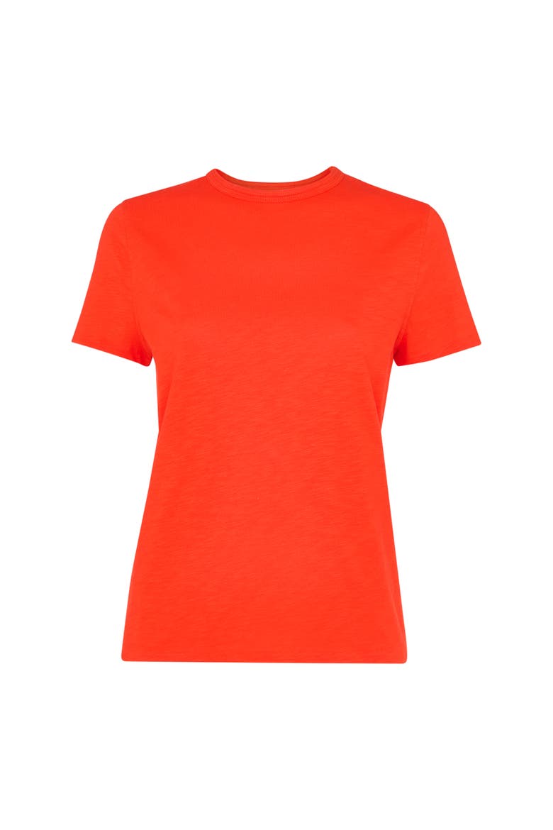 Posie Double Trim T-Shirt, Alternate, color, Red