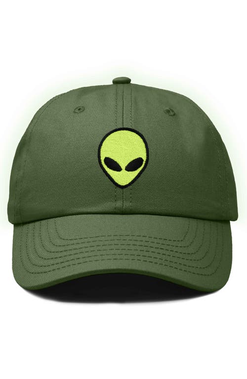 Dalix Alien Dad Cap In Olive