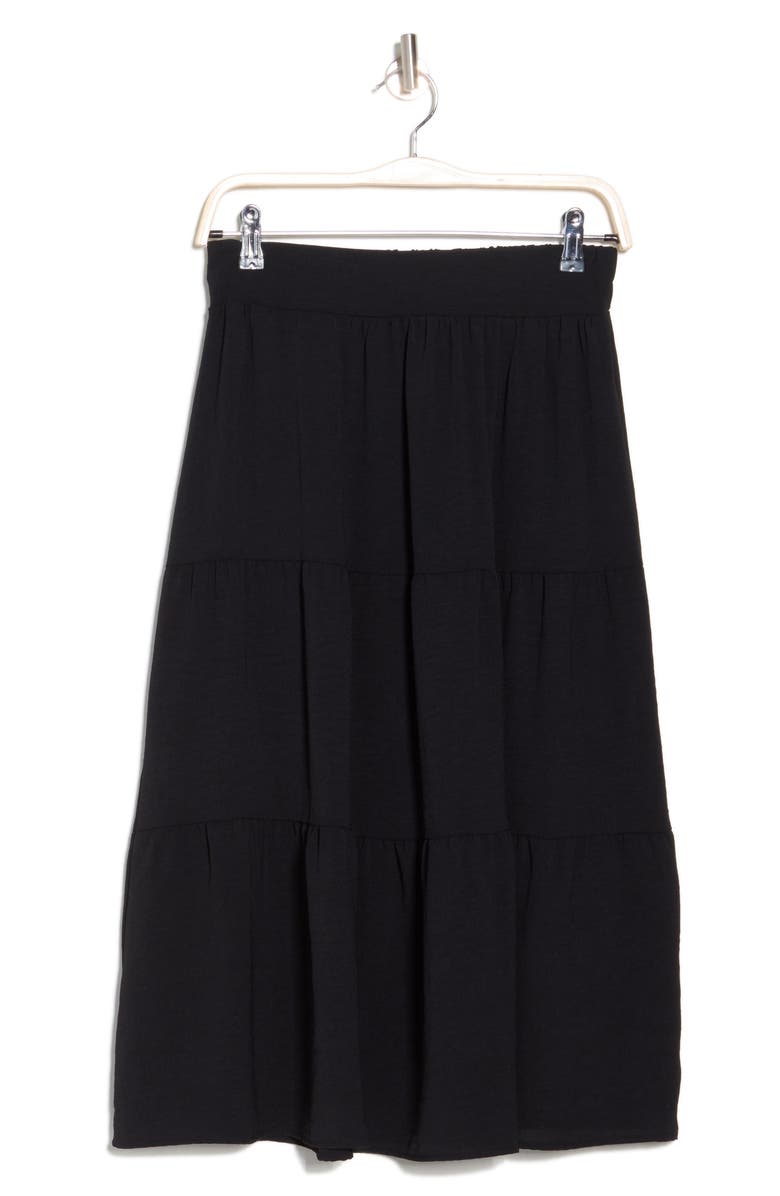 Renee C Tiered Midi Skirt, Alternate, color, 