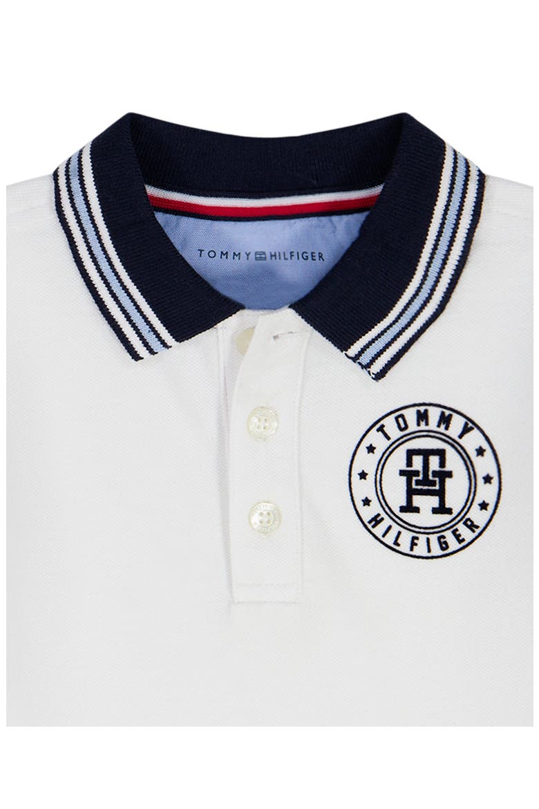Kids' Polo & Chino Shorts Set, Alternate, color, WHITE