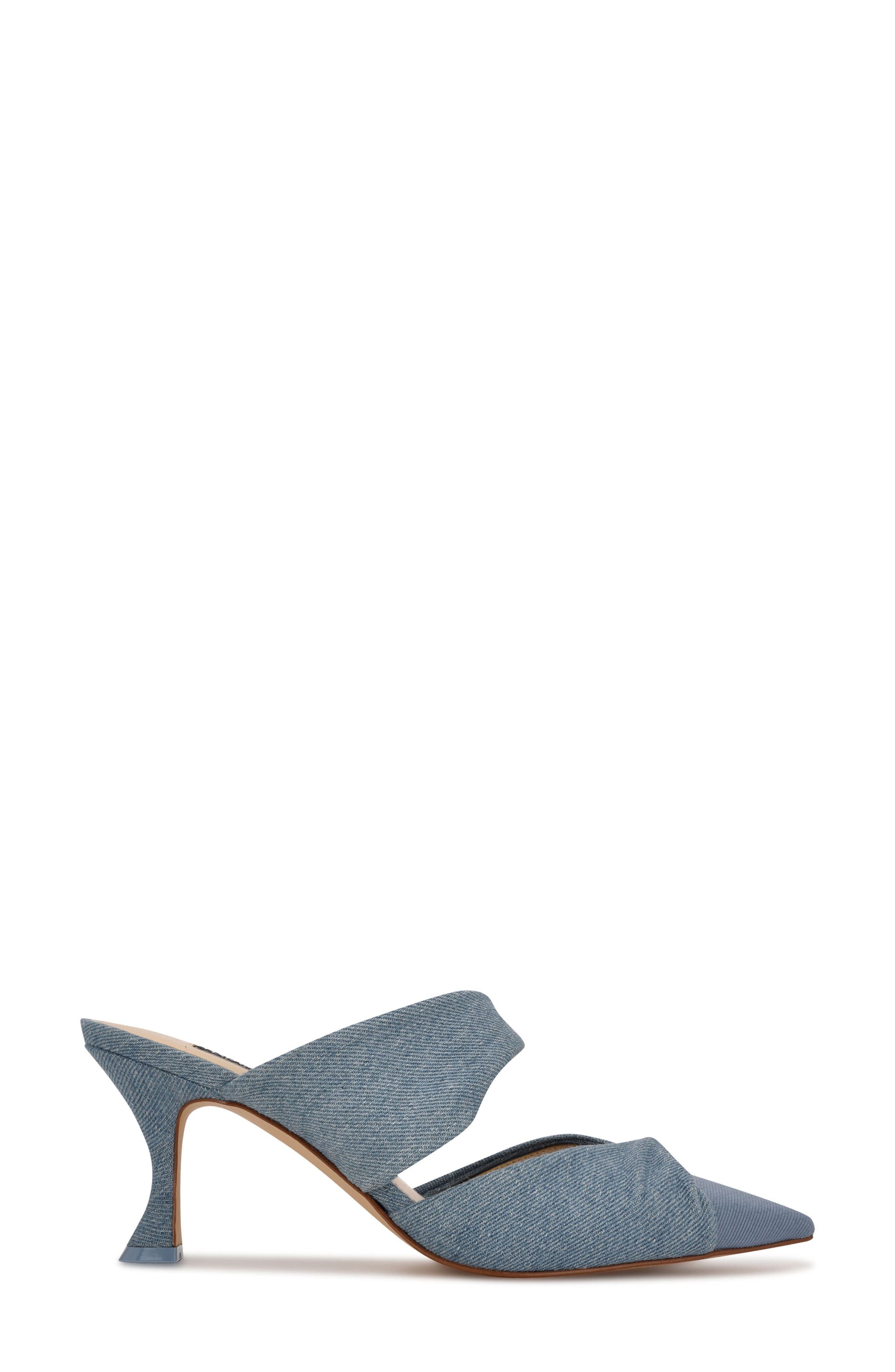 Crown Mule, Alternate, color, LIGHT DENIM