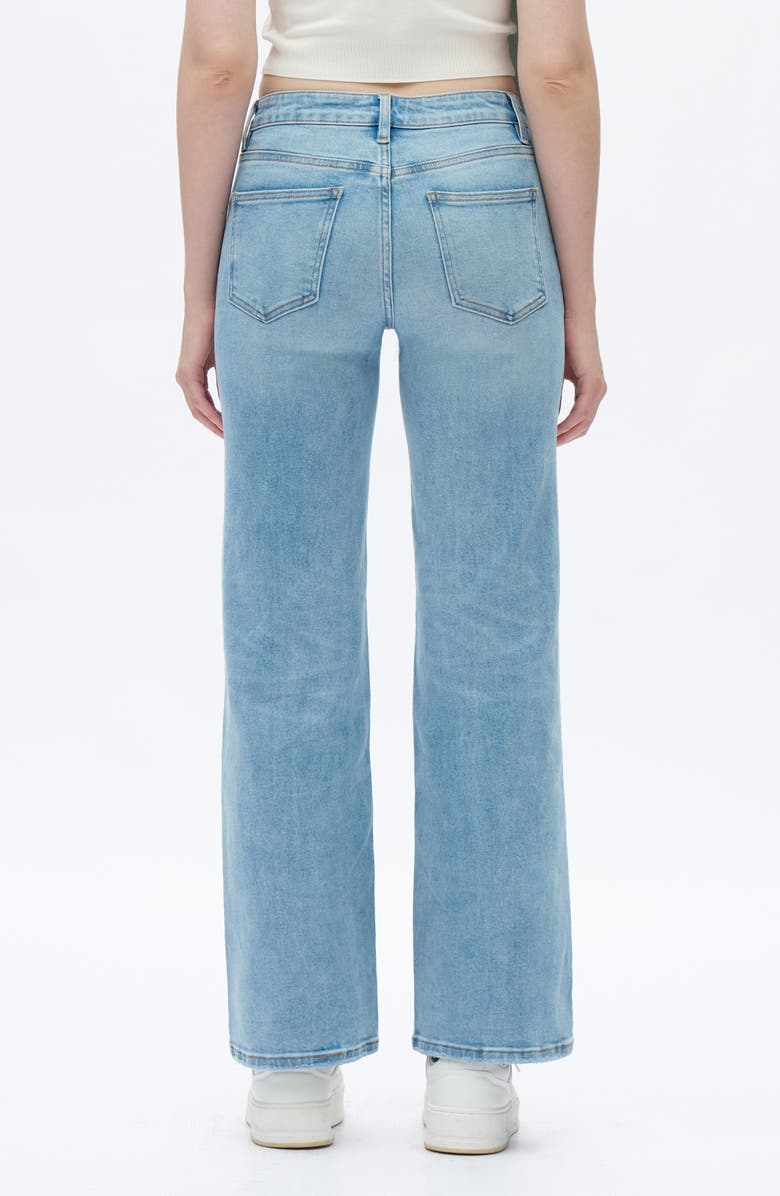 Bayeas Mid Rise Wide Leg Jeans, Alternate, color, Fresh Blue