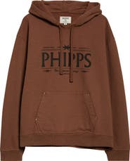 PHIPPS Studded Logo Graphic Hoodie