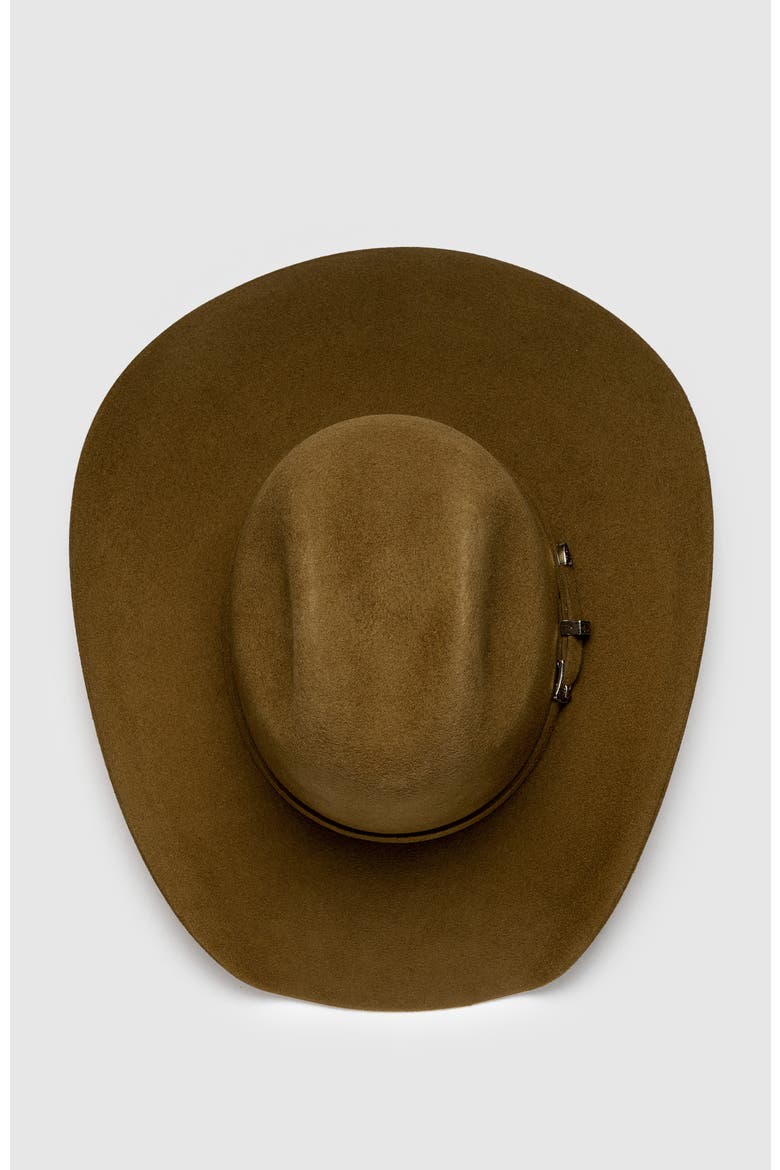 The Boss Premier Cowboy Hat, Alternate, color, Brown