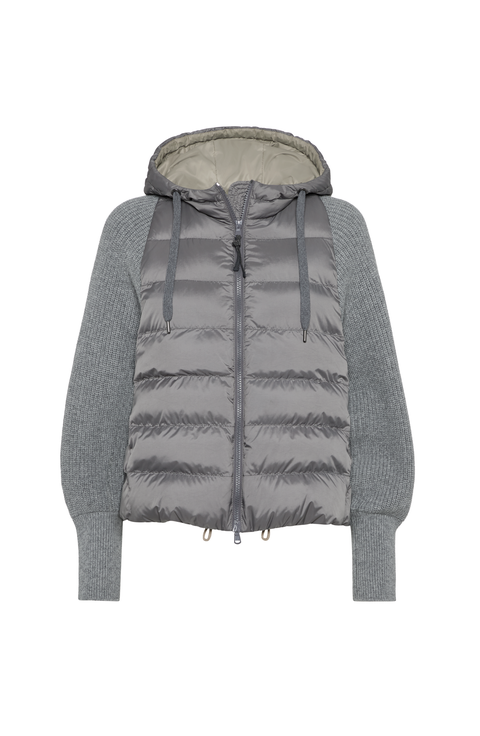 ジャケット BRUNELLO CUCINELLI Sleeveless velvet down jacket Sleek Brunello Cucinelli Women's Velvet Vest Jacket Puffer Jacket