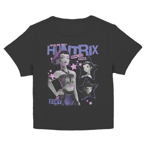 Junior's KPop Demon Hunters Zoey Show How It's Done  Graphic T-Shirt