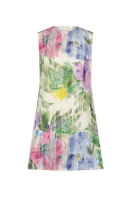 Lela Rose Ikat Floral Cotton Kelly Dress