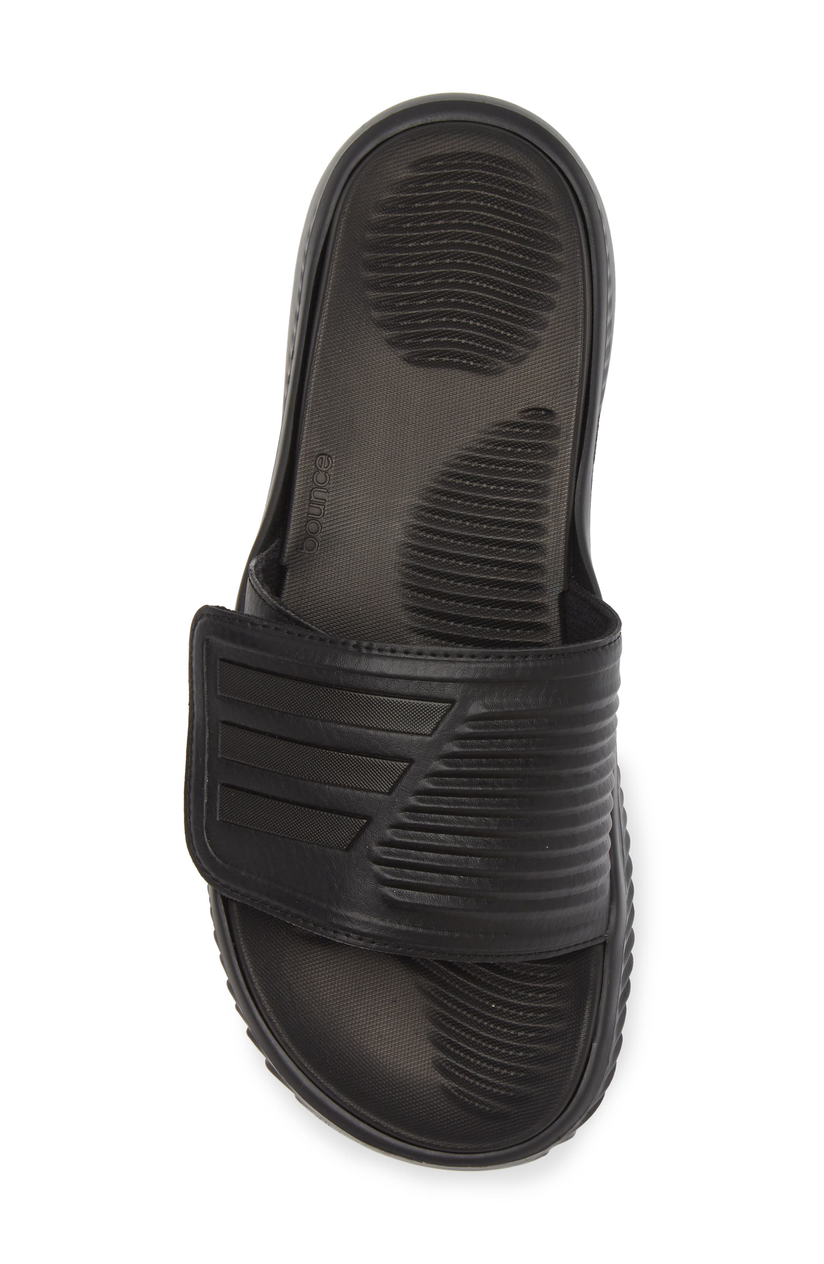 adidas Alphabounce Slide Sandal, Alternate, color, 