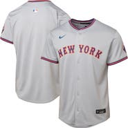 Nike Youth Gray New York Mets Road Limited Jersey