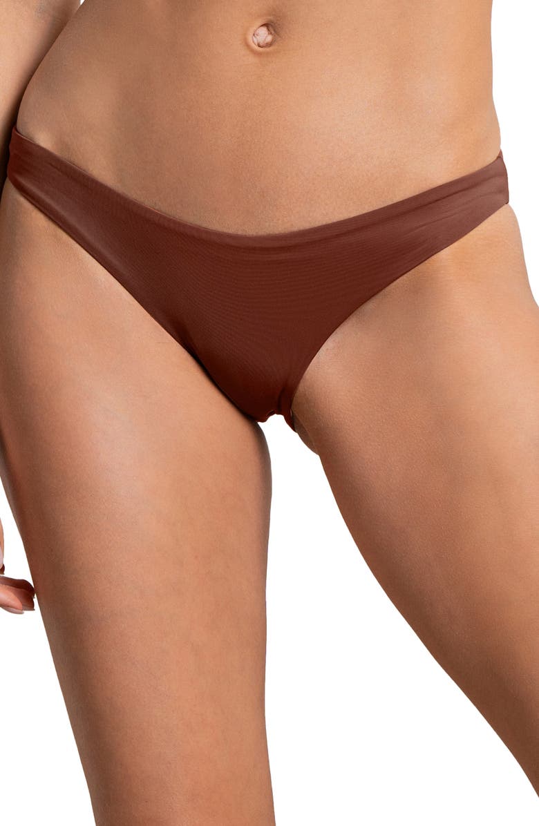 Maaji Moccachino Flirt Reversible Bikini Bottoms, Main, color,