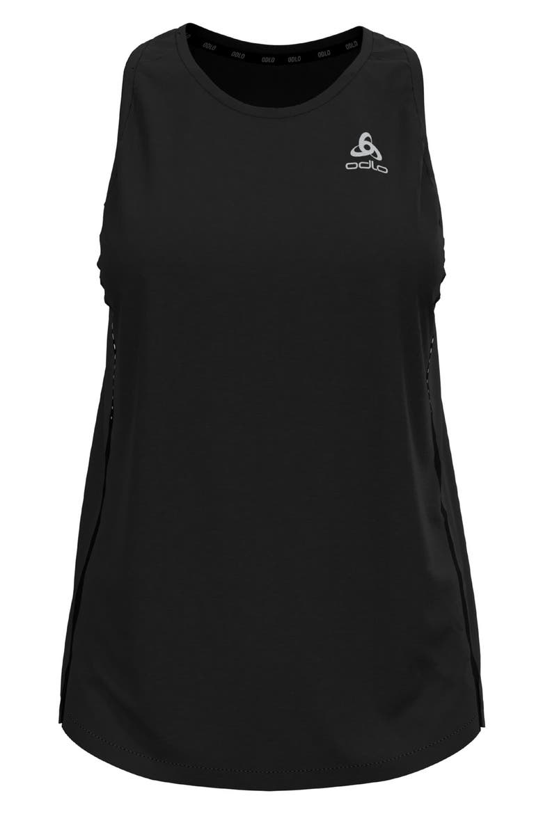 Zeroweight Chill-Tec Running Tank, Alternate, color, BLACK