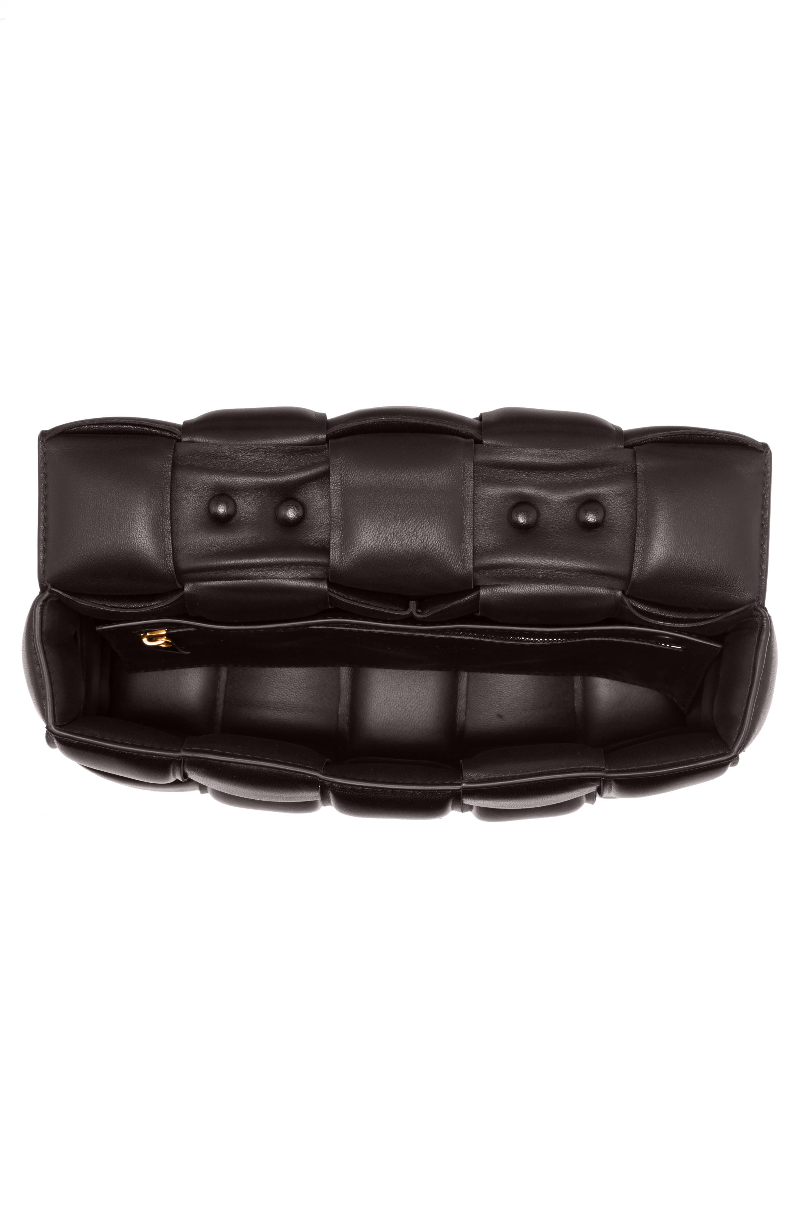 Bottega Veneta The Chain Cassette Bag, Alternate, color, Fondente/ Gold