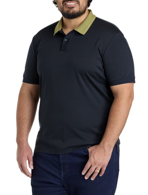 B+T Essentials Fit by Dxl Big & Tall  Phillipson 199 Polo Shirt in Dark Blue  product