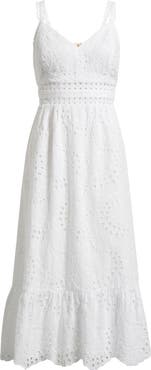 Lilly Pulitzer® Tiah Eyelet Midi Dress