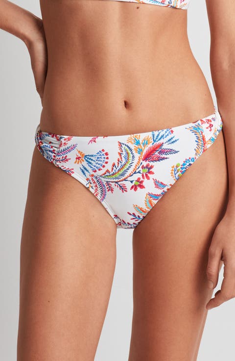 Side Tab Twist Bikini Bottoms