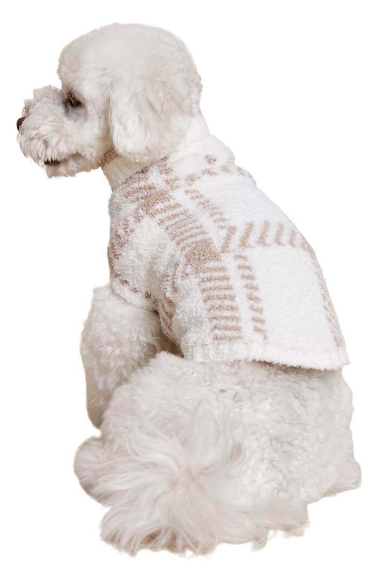 Barefoot Dreams<sup>®</sup> CozyChic<sup>®</sup> Plaid Pet Sweater, Alternate, color, 