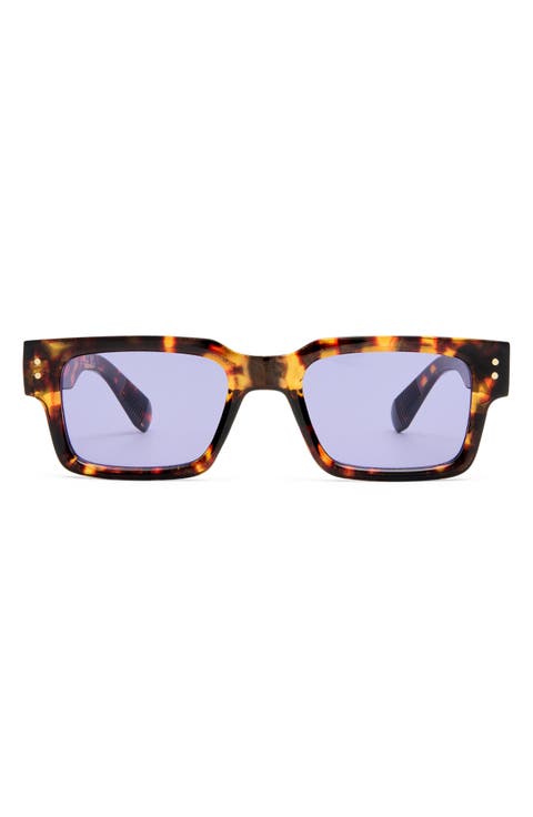 Aeron 49mm Rectangular Sunglasses