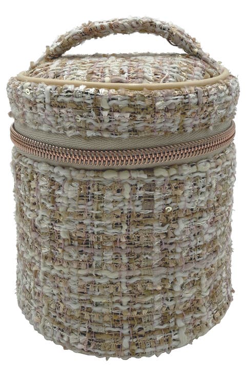 Cylinder Woven Pouch