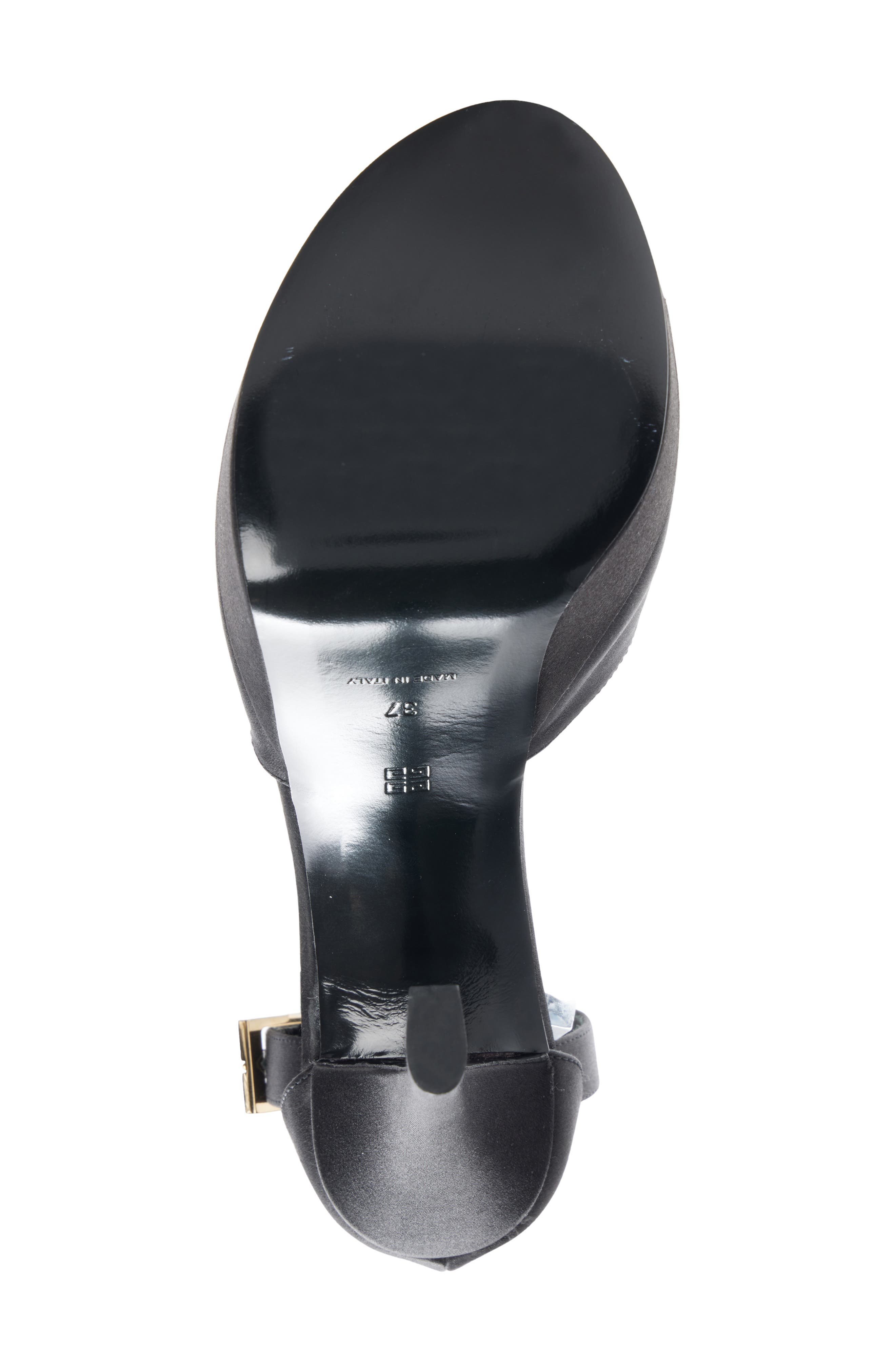 Givenchy 4G Liquid Logo Platform Sandal, Alternate, color, 