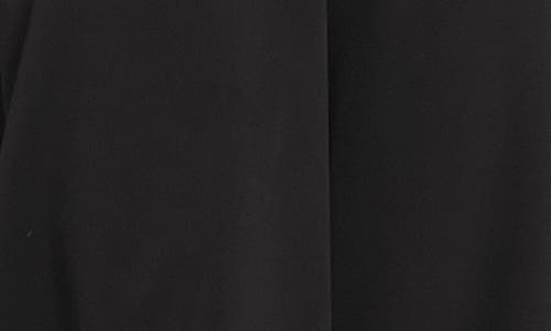 London Times Hardware Neck Fit & Flare Midi Dress In Black