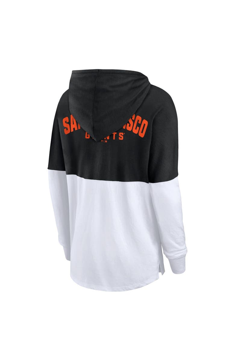 FANATICS Women's Fanatics Black/White San Francisco Giants Backup Option Pullover Hoodie, Alternate, color, Black