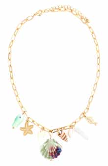 Panacea Assorted Charms Necklace