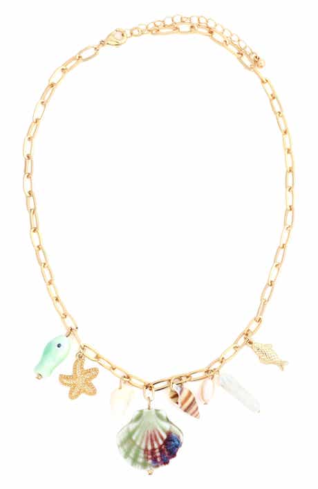 Panacea Assorted Charms Necklace