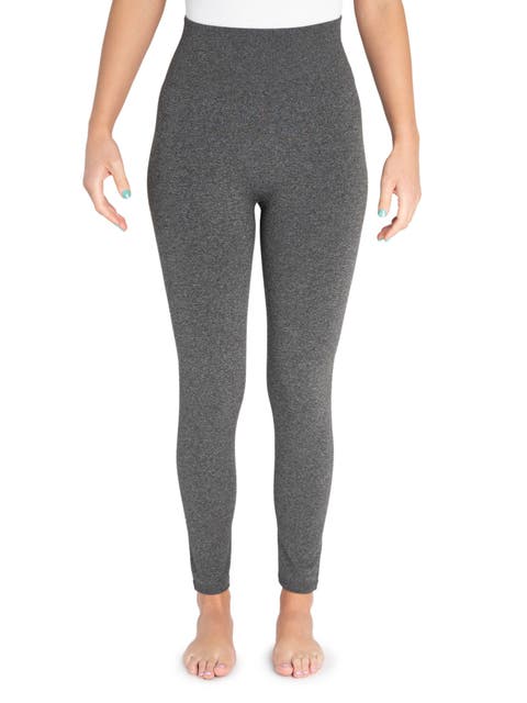 Fleece Lined Leggings - 4" Waistband