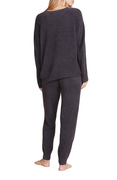 Barefoot Dreams Cozychic Lite Ribbed Raglan-sleeve Pullover In Gray