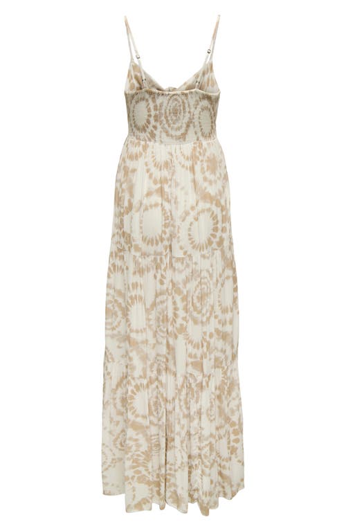 Only Onlchiara Sleeveless Maxi Dress In Neutral