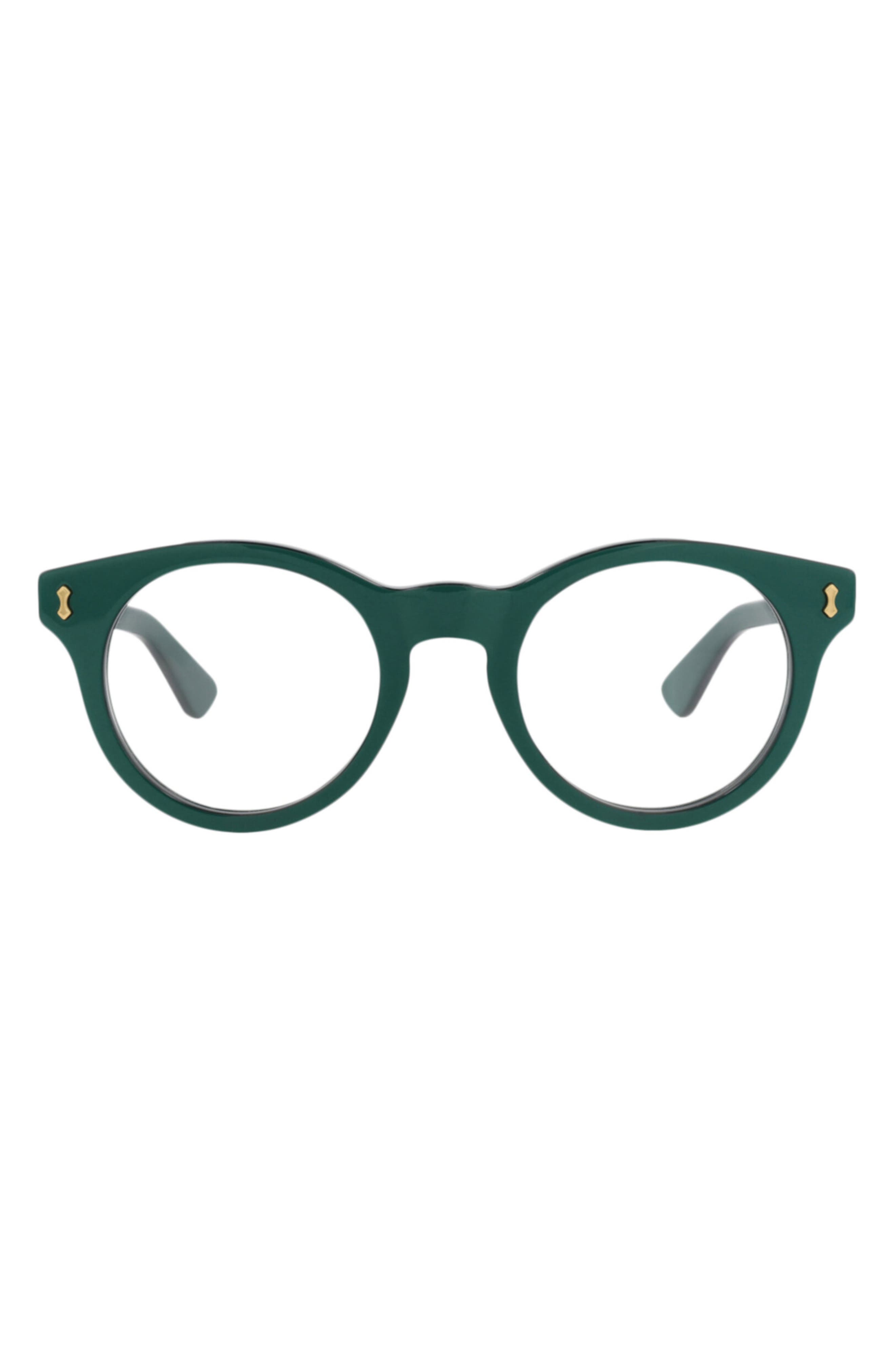 Gucci 48mm Round Optical Frames