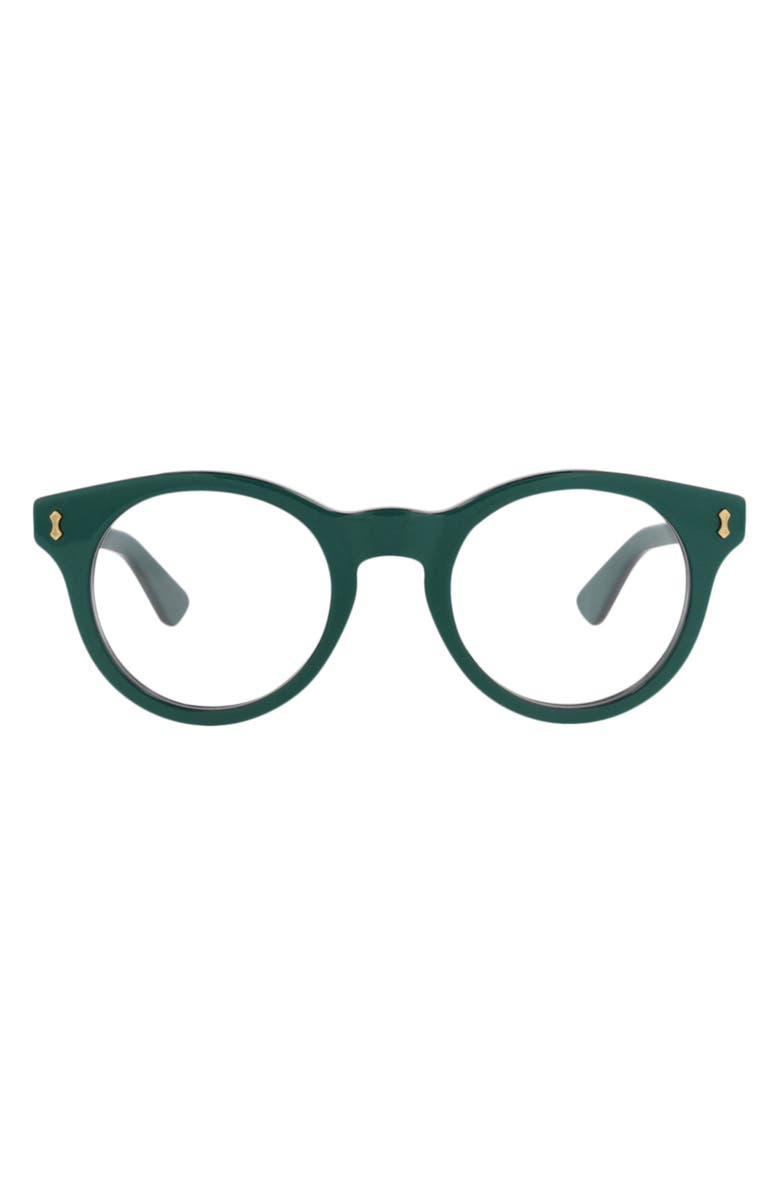 Gucci 48mm Round Optical Frames, Main, color,