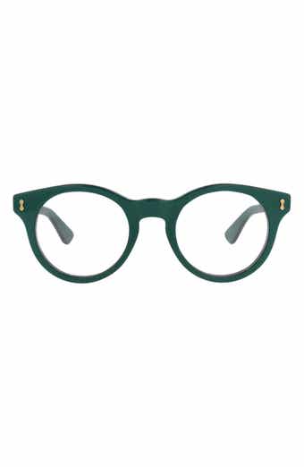 Gucci 48mm Round Optical Frames