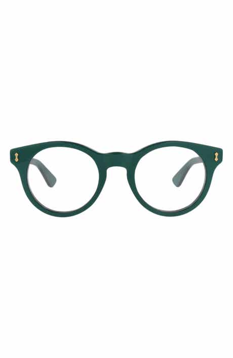 Gucci 48mm Round Optical Frames