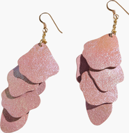 Nickel & Suede Florence Earrings
