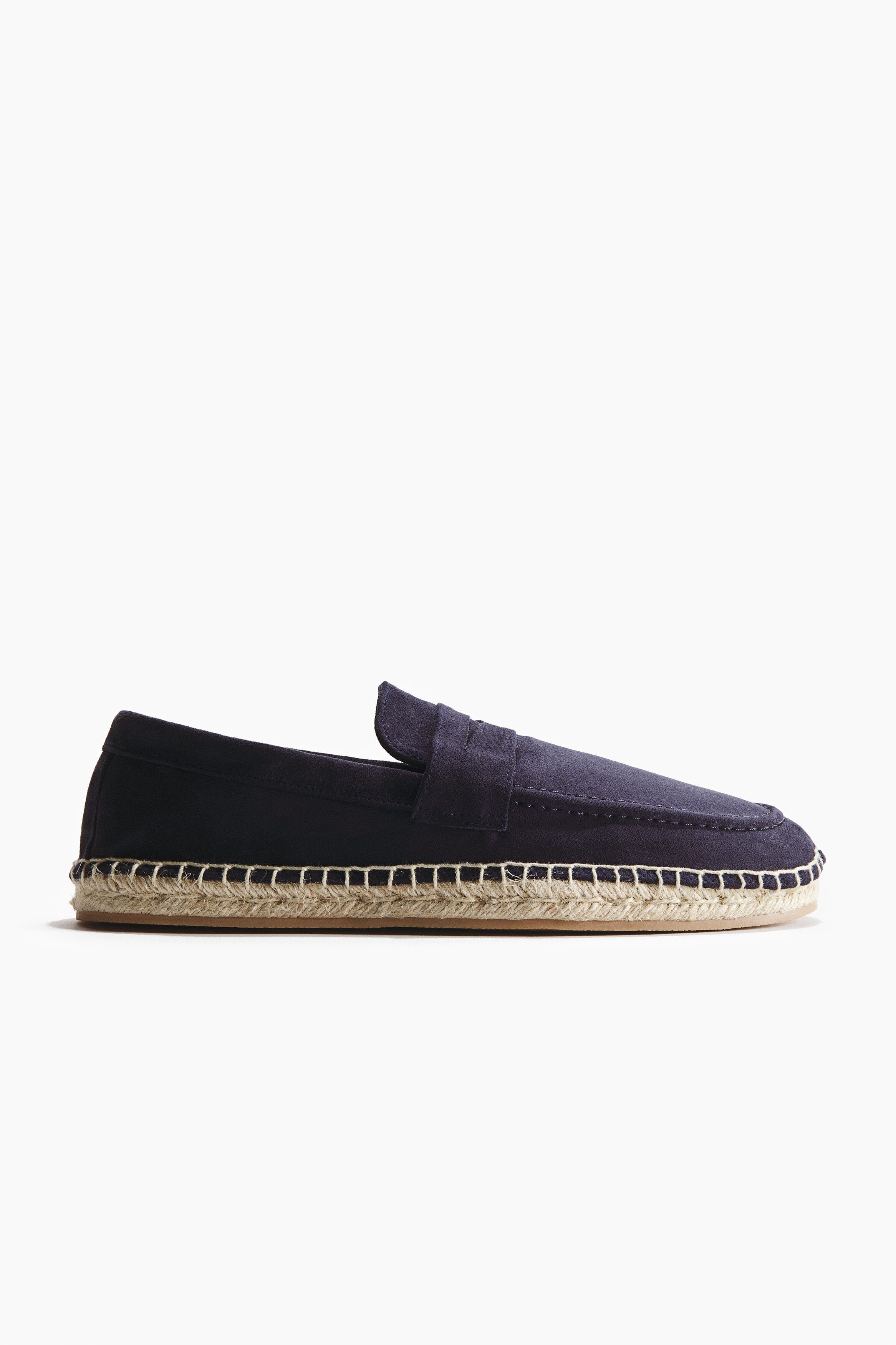 H&M Espadrilles, Main, color, Navy Blue