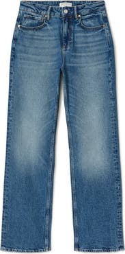 AllSaints Ida High Waist Straight Leg Jeans