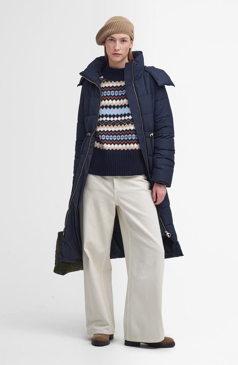 Barbour Larisa Mock Neck Sweater, Alternate, color, 