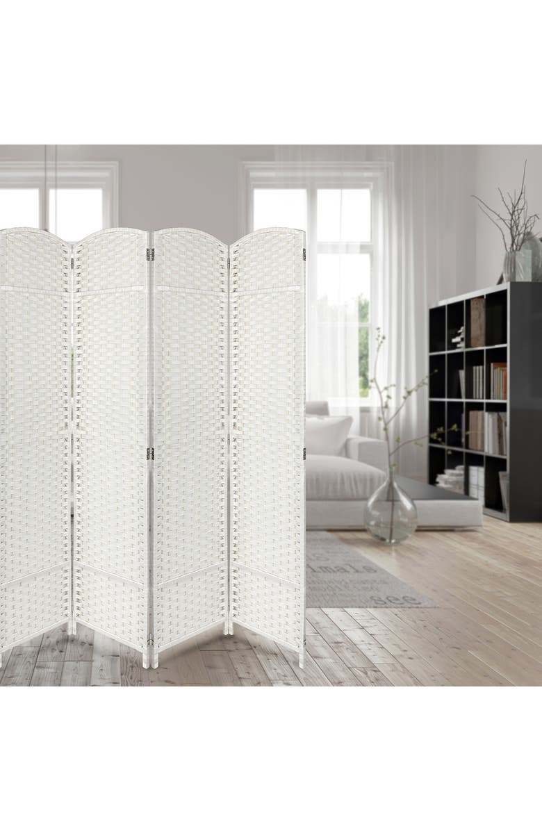 SORBUS 8-Panel Room Divider, Alternate, color,
