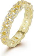GLAZE JEWELRY Cubic Zirconia Curb Link Ring