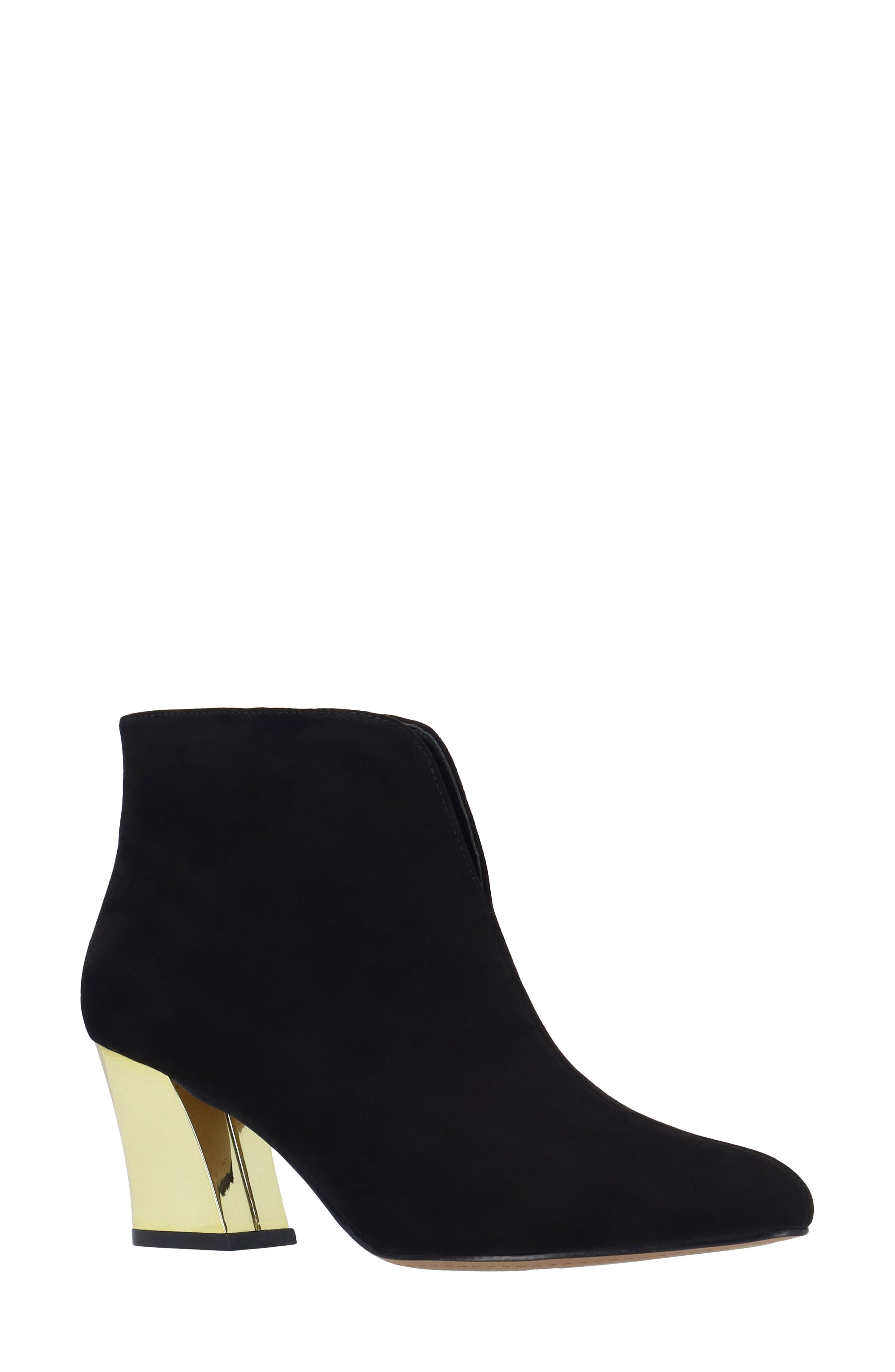 J. Reneé Tatum Bootie, Main, color, Black