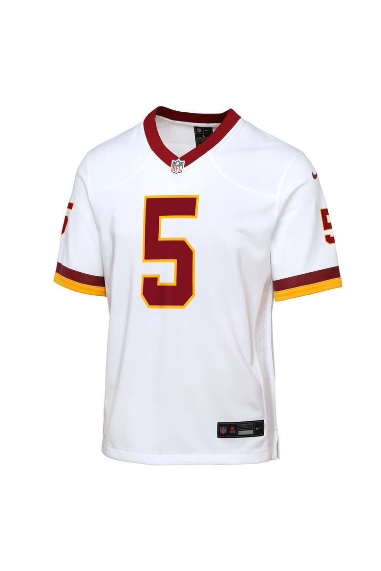 Youth Nike Jayden Daniels White Washington Commanders Game Super Bowl Era Jersey, Alternate, color, White