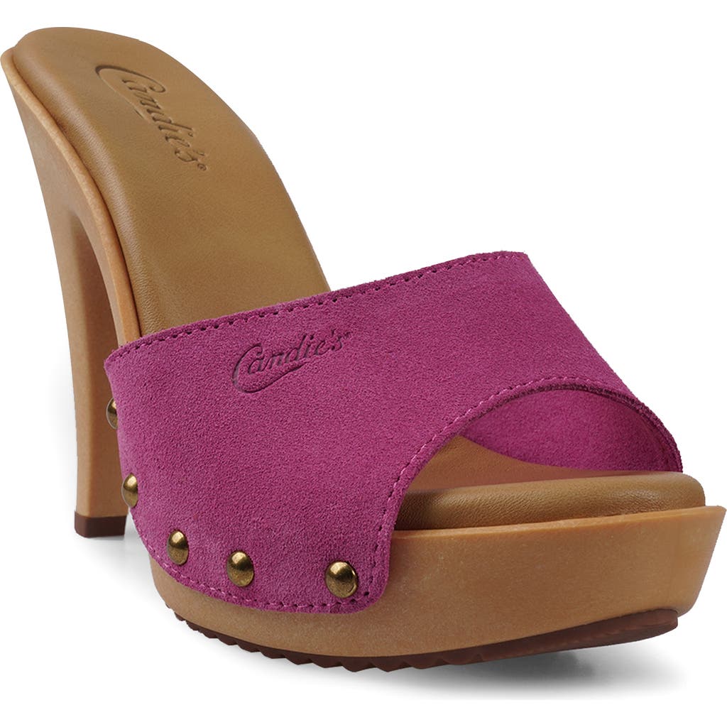 Candies Candie's Viviana Platform Sandal In Fuchsia