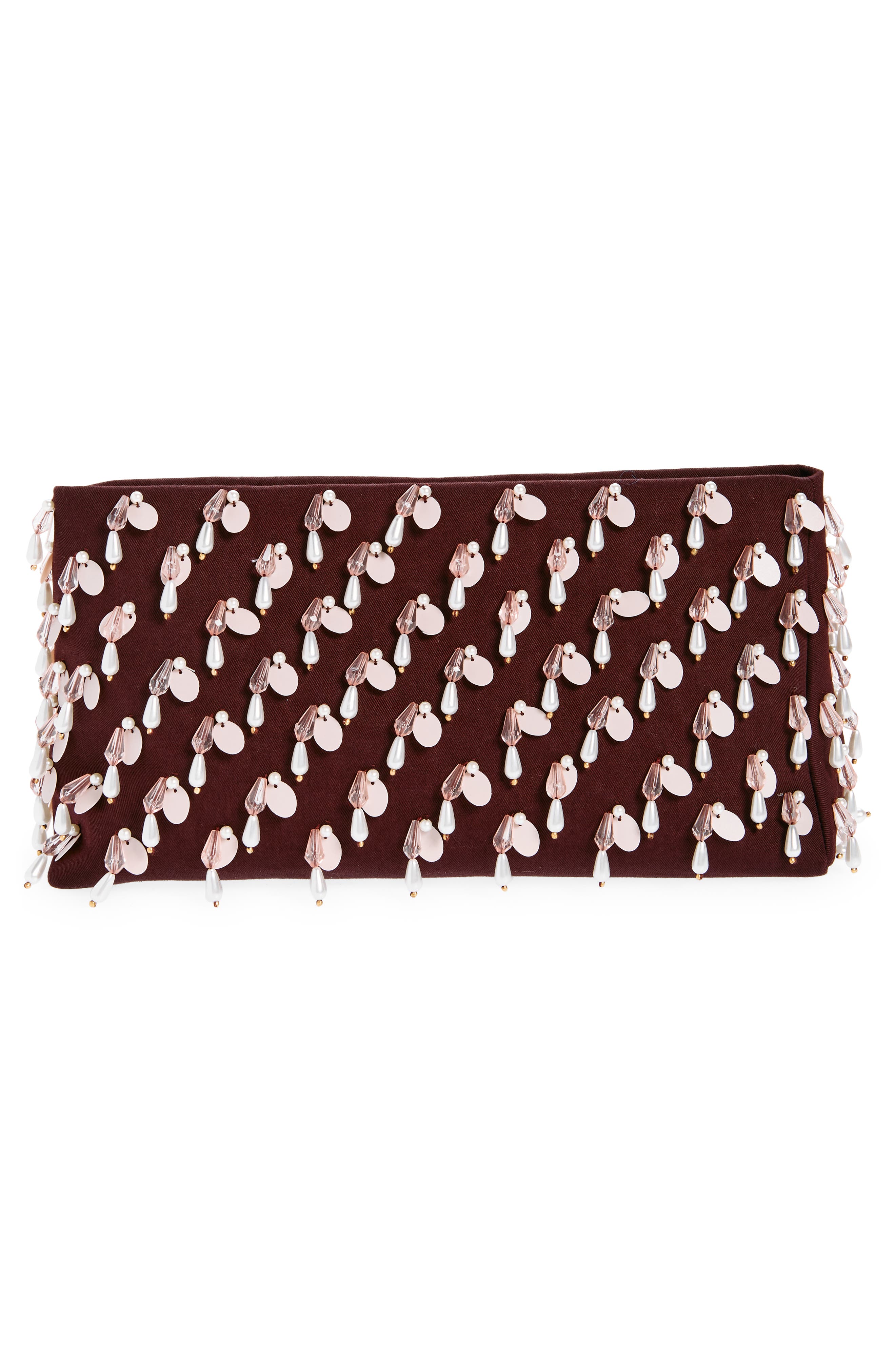 Dries Van Noten Bead & Sequin Clutch, Alternate, color, 