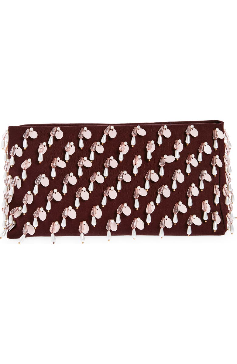 Dries Van Noten Bead & Sequin Clutch, Alternate, color,