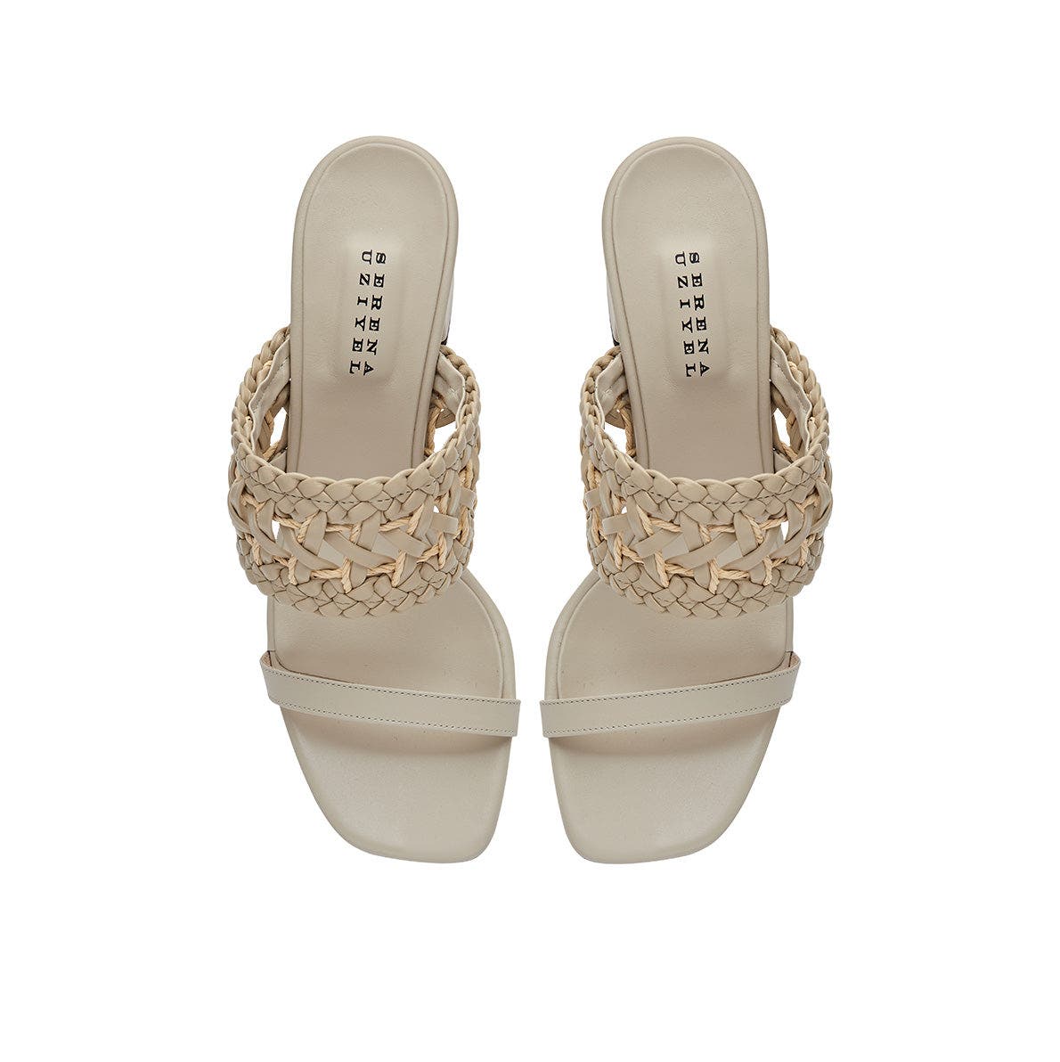 Almeria Nude Block-Heel Strap Sandal, Alternate, color, Nude